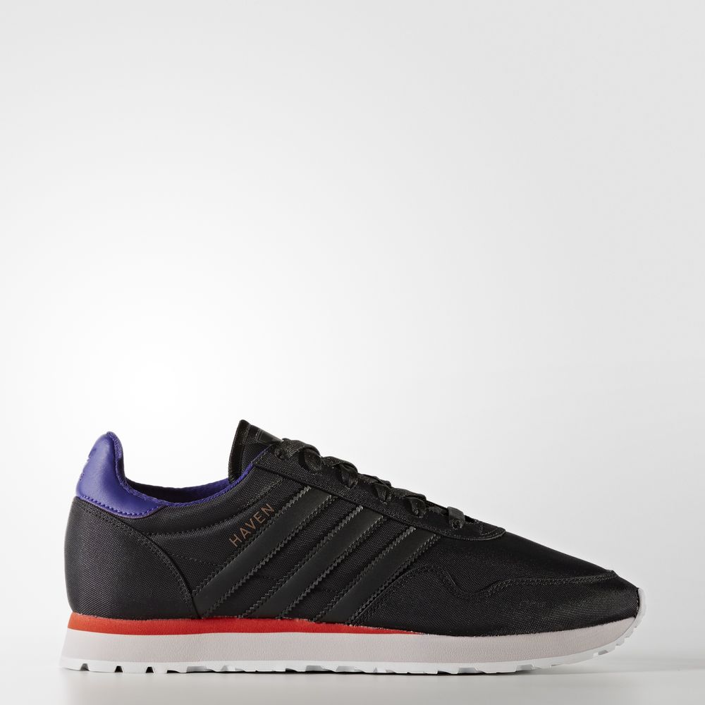 Adidas Haven - Originals ανδρικα - Μαυρα/Μαυρα,Μέγεθος: EU 36 – 54 2/3 (459XUHPJ)